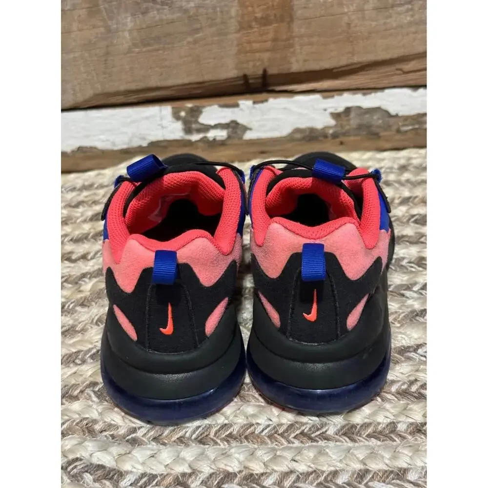 Nike Air  Max 270 React black/flash crimson/racer blue Youth 3 sneakers Athletic